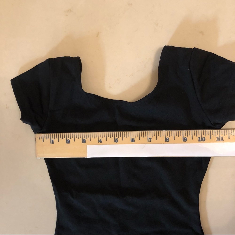 **6 Items for $26**. Capezio Black Leotard, size 6-7yrs old - Picture 7 of 8